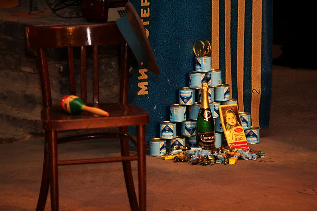 Próba prasowa spektaklu „Rzeczy”