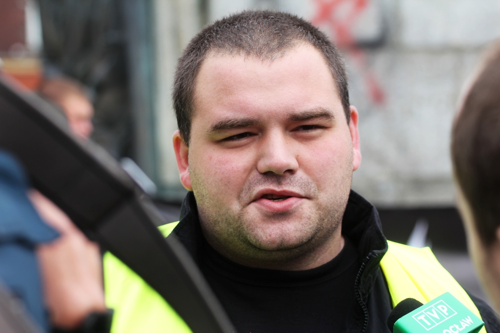 Gorąco w centrum miasta. „Bolszewicy precz z Legnicy!”