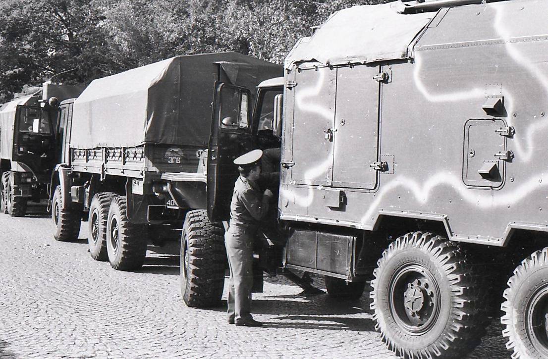 Rosjanie w Legnicy w obiektywie Kołodziejskiego