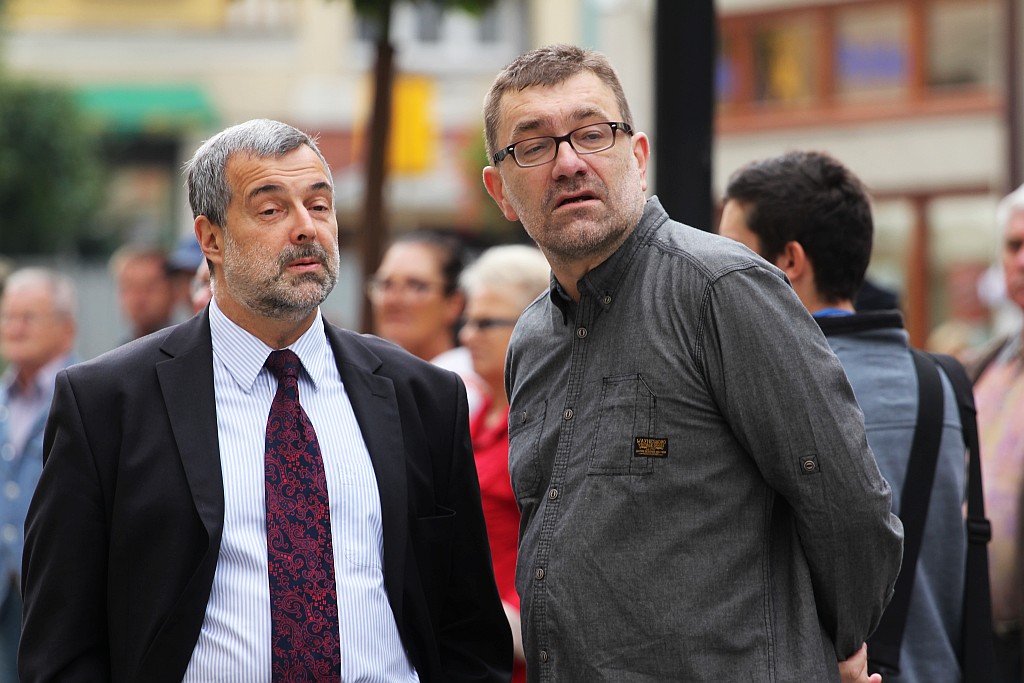 Gorąco w centrum miasta. „Bolszewicy precz z Legnicy!”