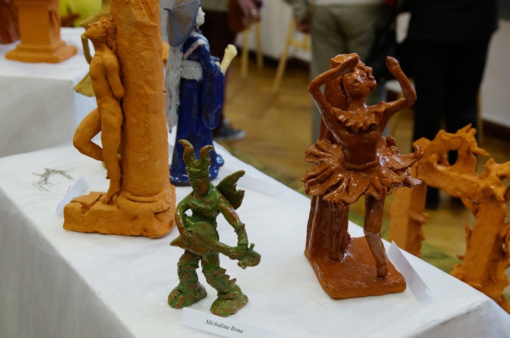 Otwarcie wystawy kół plastycznych i ceramicznych