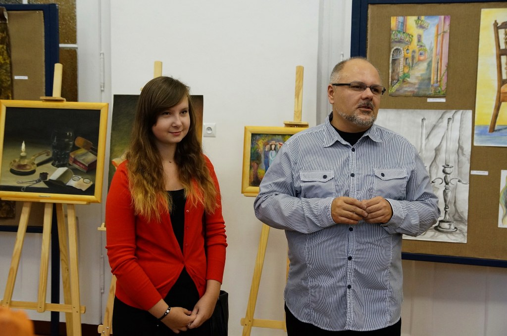 Otwarcie wystawy kół plastycznych i ceramicznych