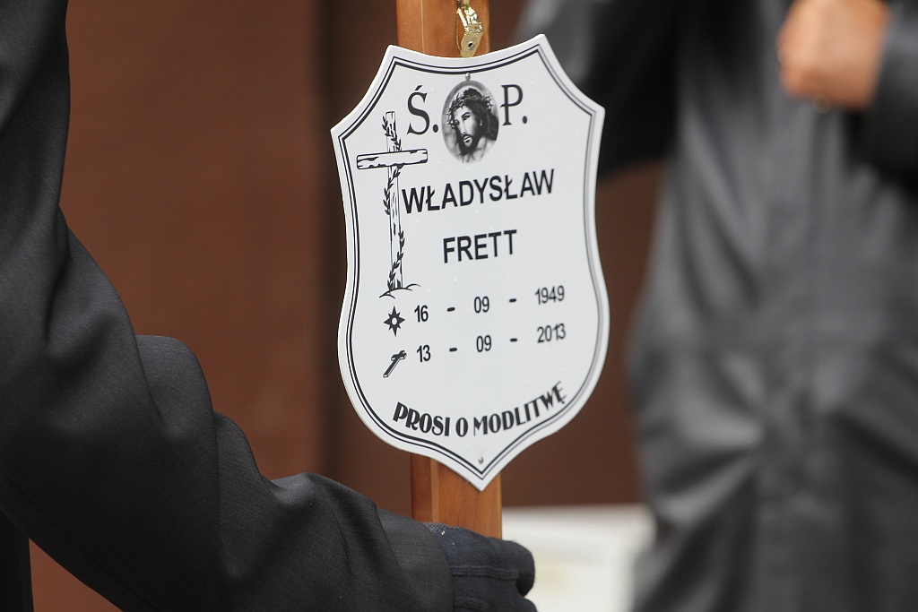 Pogrzeb Władysława Fretta