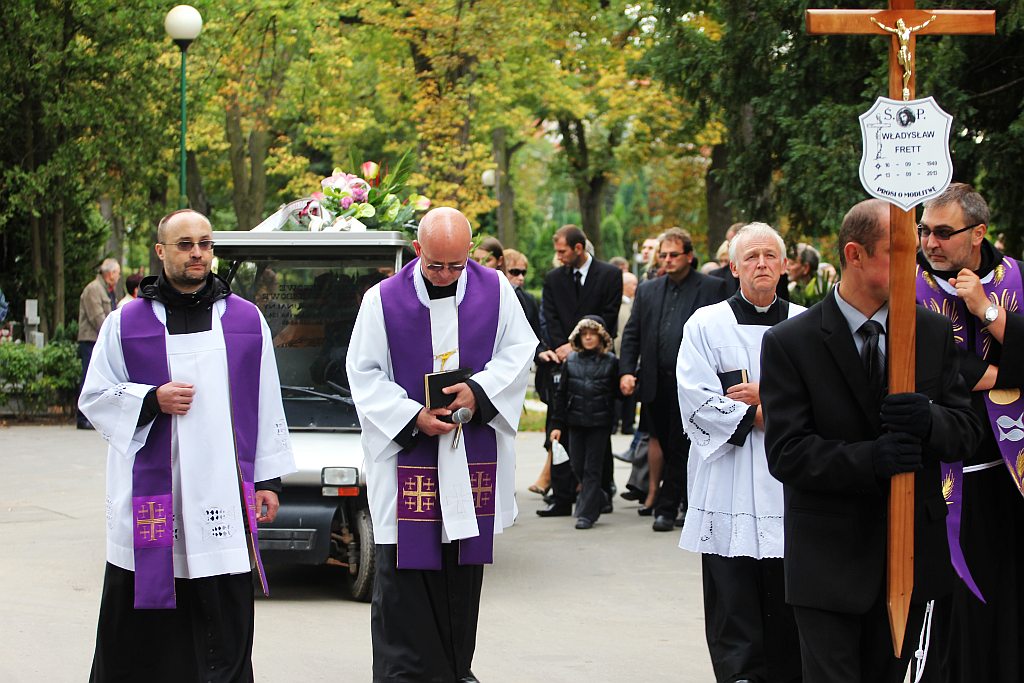 Pogrzeb Władysława Fretta