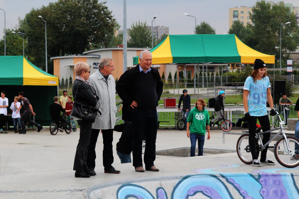 Lepiej późno niż wcale - skatepark otwarty