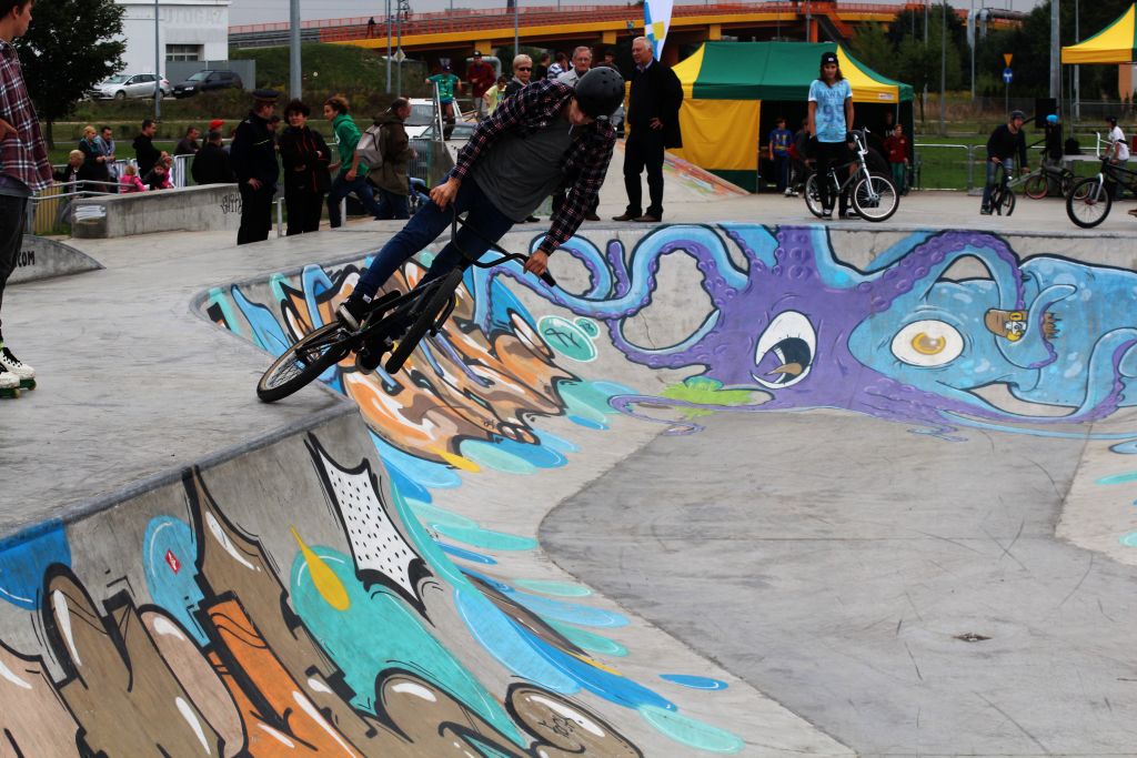 Lepiej późno niż wcale - skatepark otwarty
