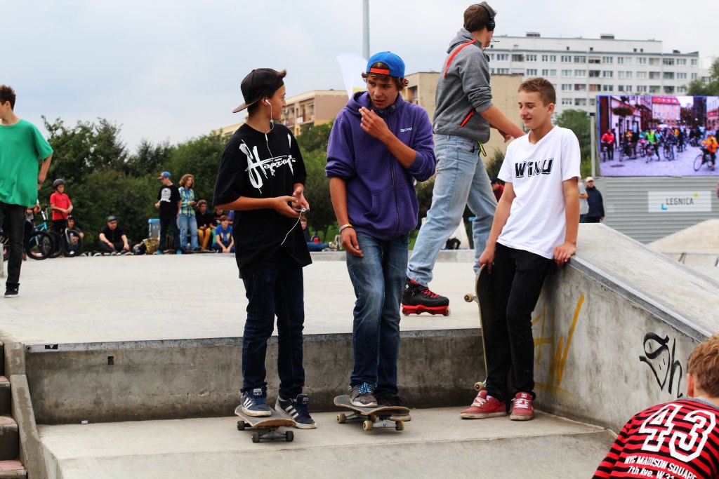 Lepiej późno niż wcale - skatepark otwarty