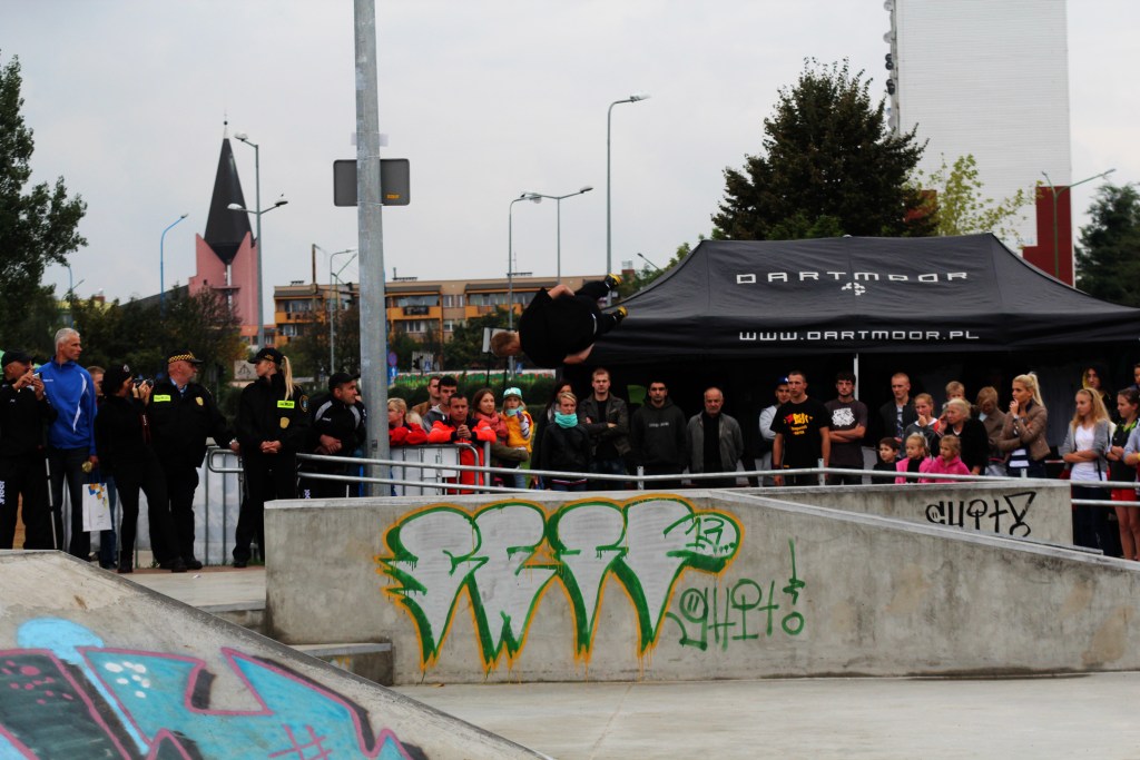Lepiej późno niż wcale - skatepark otwarty