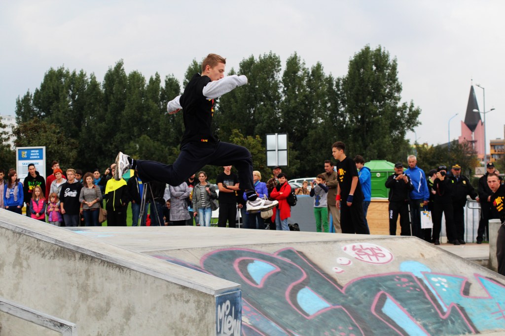 Lepiej późno niż wcale - skatepark otwarty