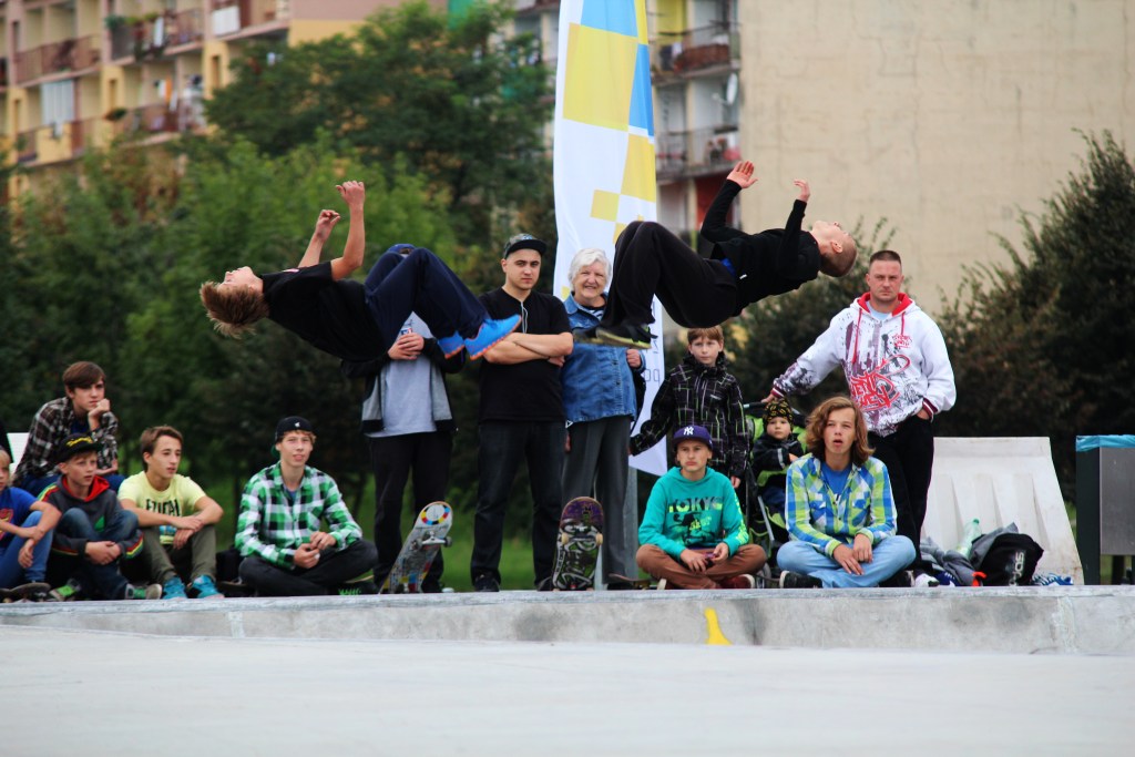 Lepiej późno niż wcale - skatepark otwarty