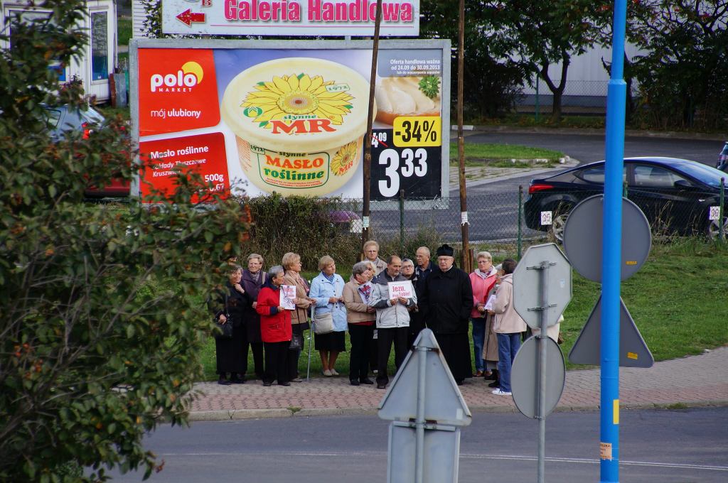 Koronka na ulicach Legnicy