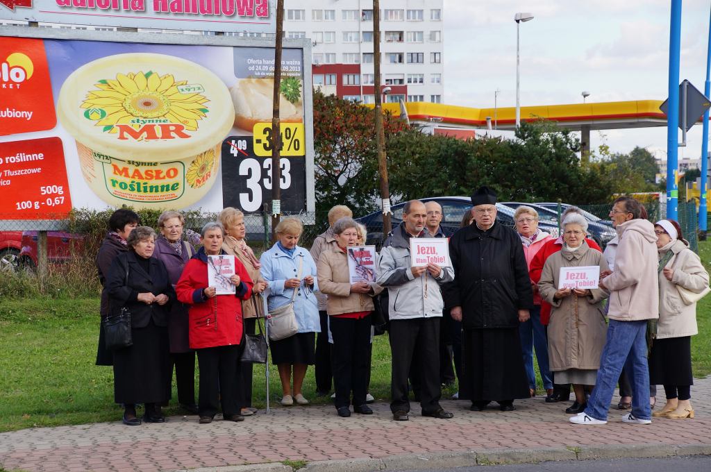 Koronka na ulicach Legnicy