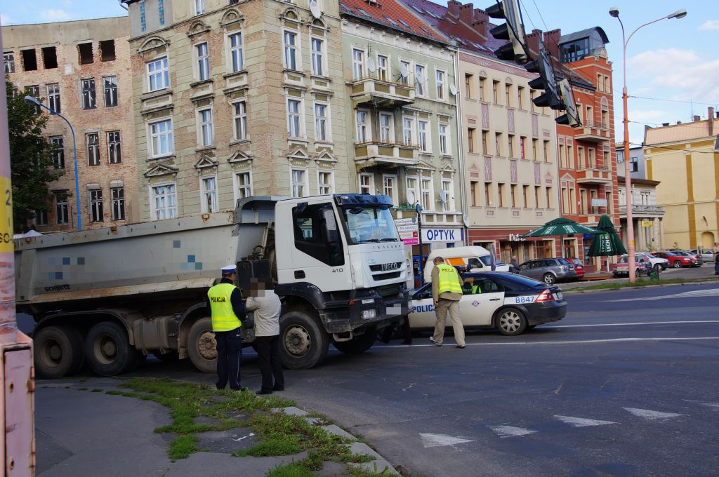 Śmierć na pasach w centrum miasta