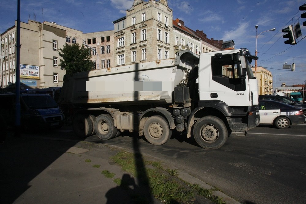 Śmierć na pasach w centrum miasta