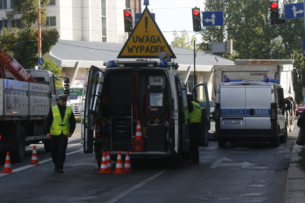 Śmierć na pasach w centrum miasta