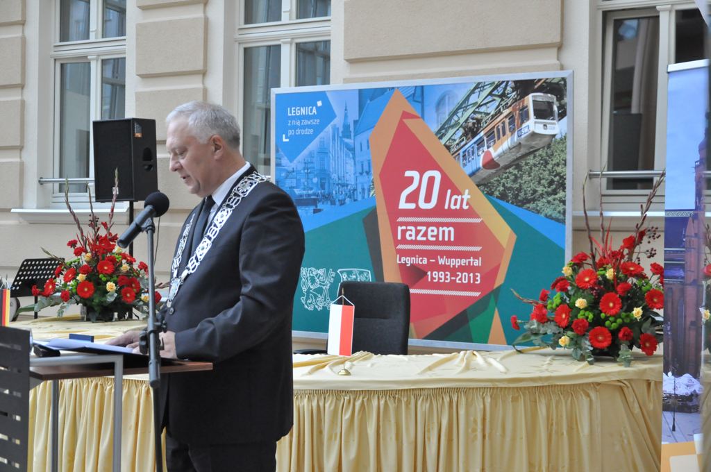 Jubileusz partnerstwa Legnicy i Wuppertalu