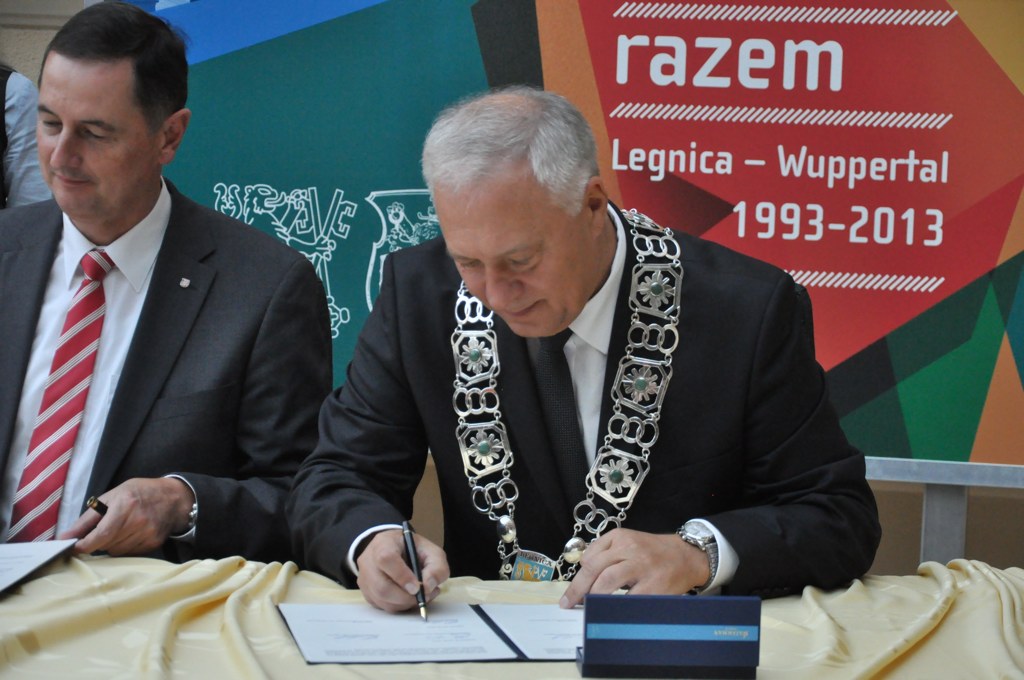 Jubileusz partnerstwa Legnicy i Wuppertalu