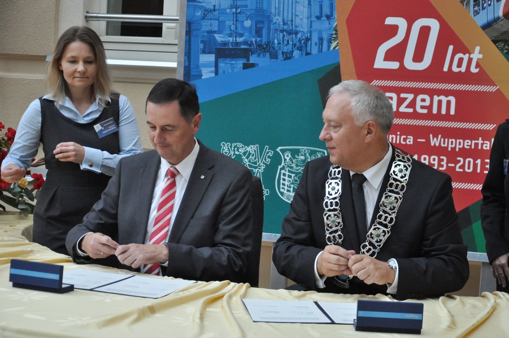 Jubileusz partnerstwa Legnicy i Wuppertalu