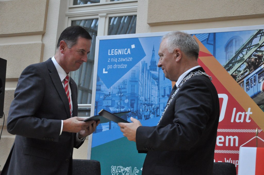 Jubileusz partnerstwa Legnicy i Wuppertalu