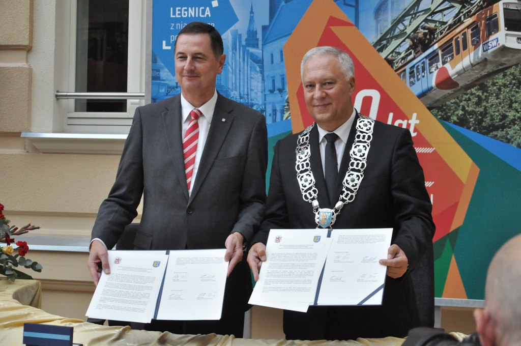 Jubileusz partnerstwa Legnicy i Wuppertalu
