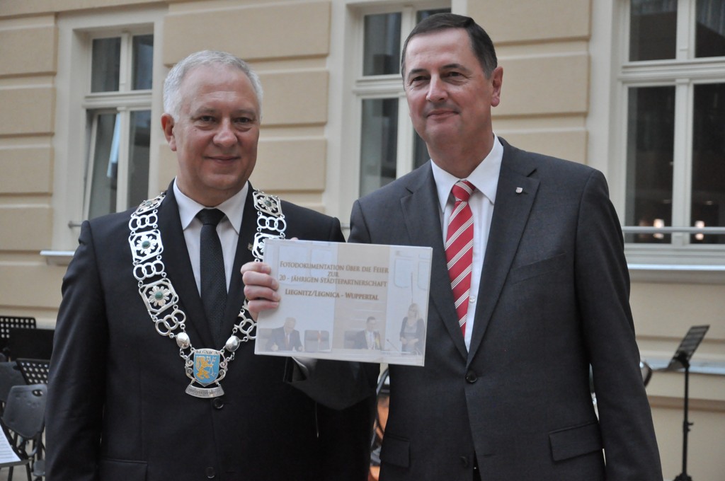 Jubileusz partnerstwa Legnicy i Wuppertalu
