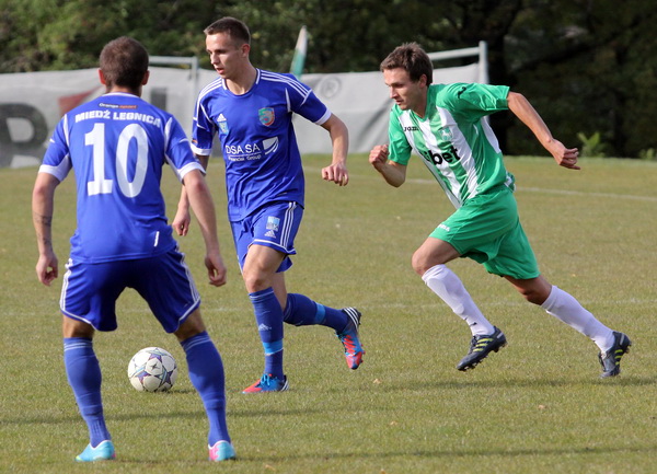 IV liga: Olimpia - Miedź II 2:2