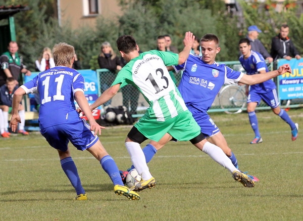 IV liga: Olimpia - Miedź II 2:2