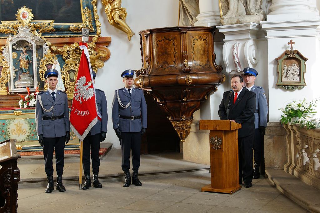 Dolnośląscy policjanci modlili się w Legnickim Polu