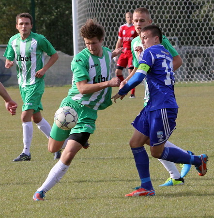 IV liga: Olimpia - Miedź II 2:2