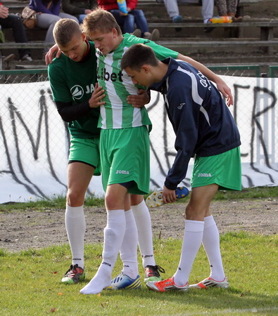 IV liga: Olimpia - Miedź II 2:2