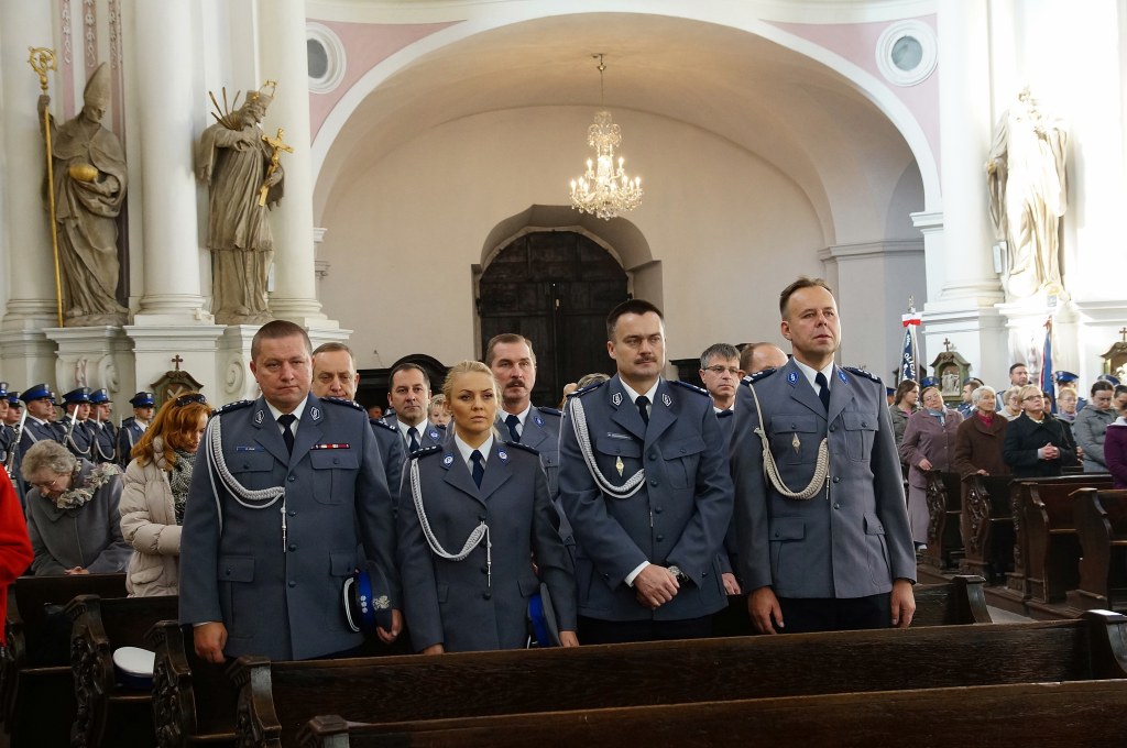 Dolnośląscy policjanci modlili się w Legnickim Polu
