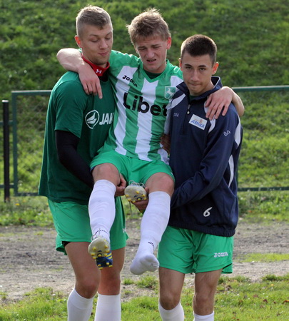 IV liga: Olimpia - Miedź II 2:2