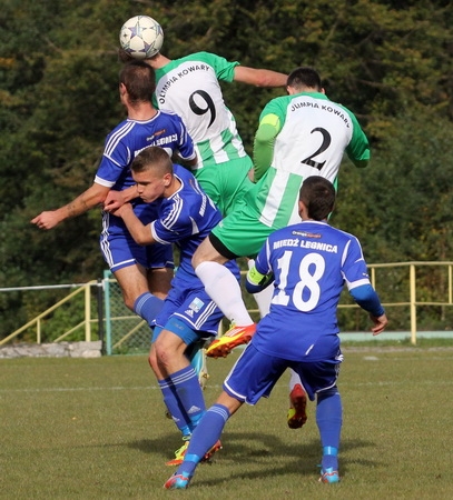 IV liga: Olimpia - Miedź II 2:2