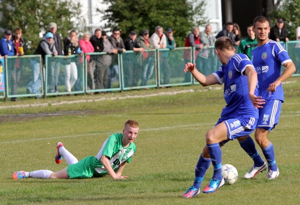 IV liga: Olimpia - Miedź II 2:2