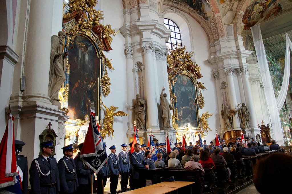 Dolnośląscy policjanci modlili się w Legnickim Polu