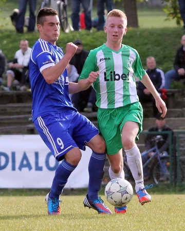 IV liga: Olimpia - Miedź II 2:2