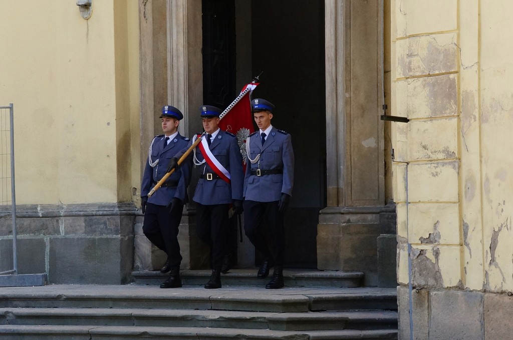 Dolnośląscy policjanci modlili się w Legnickim Polu