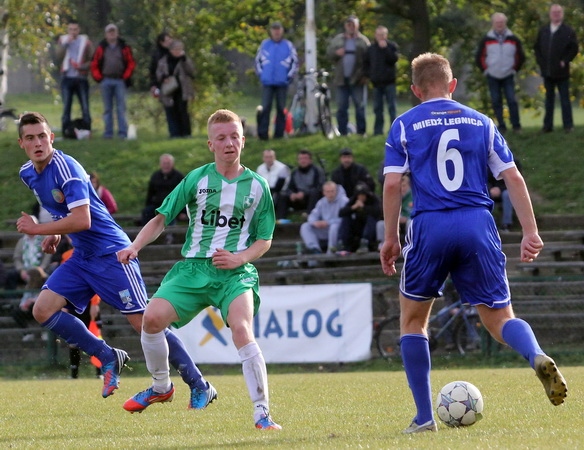 IV liga: Olimpia - Miedź II 2:2