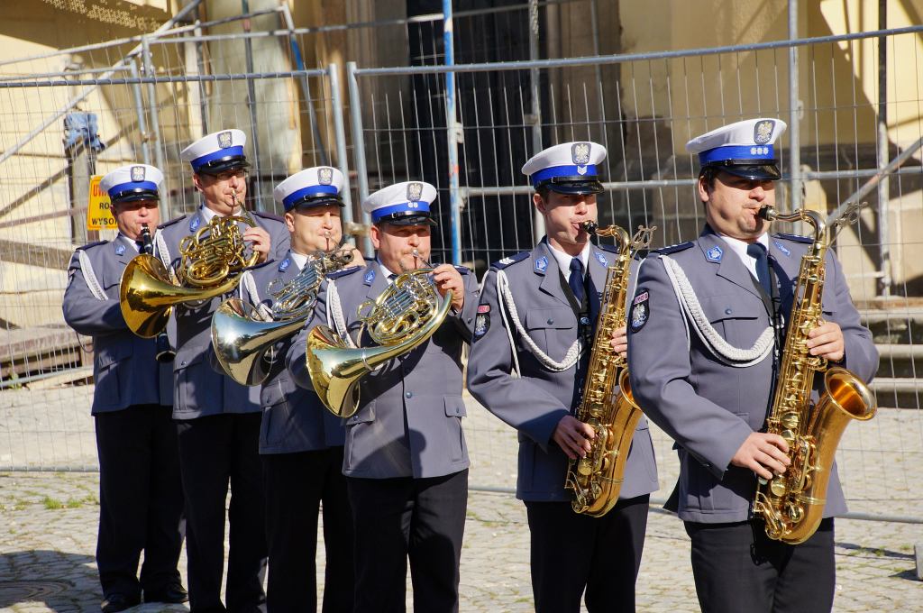 Dolnośląscy policjanci modlili się w Legnickim Polu