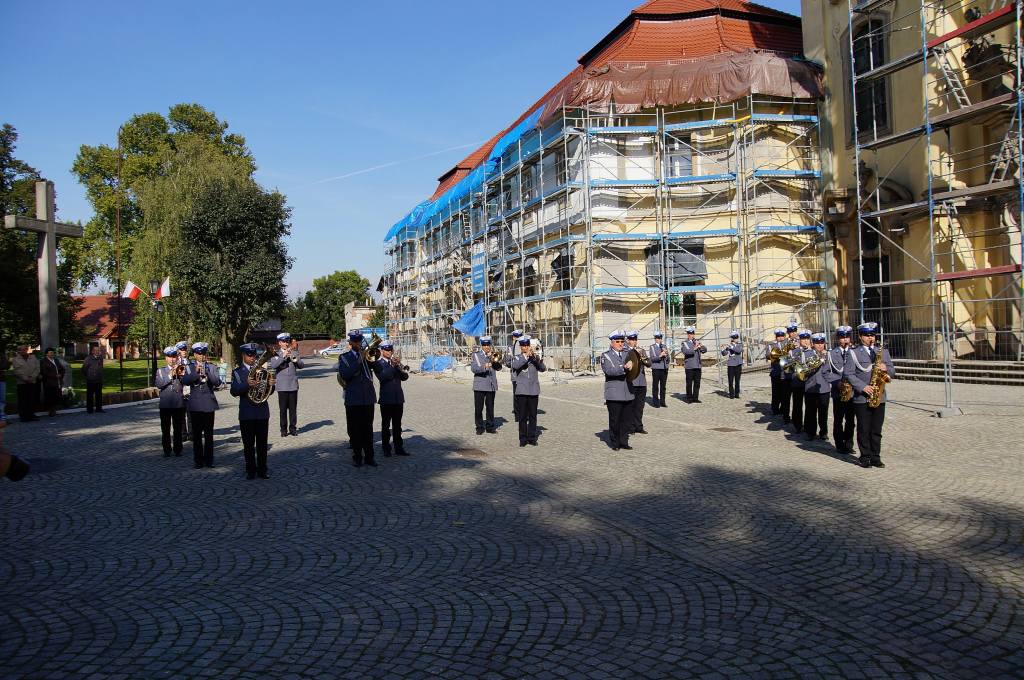 Dolnośląscy policjanci modlili się w Legnickim Polu
