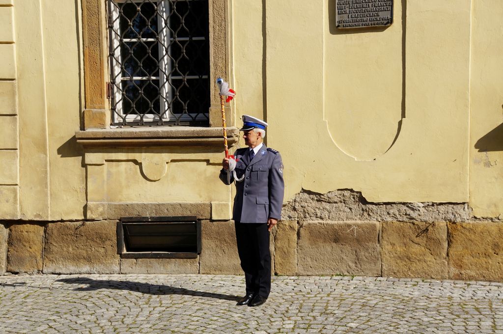 Dolnośląscy policjanci modlili się w Legnickim Polu
