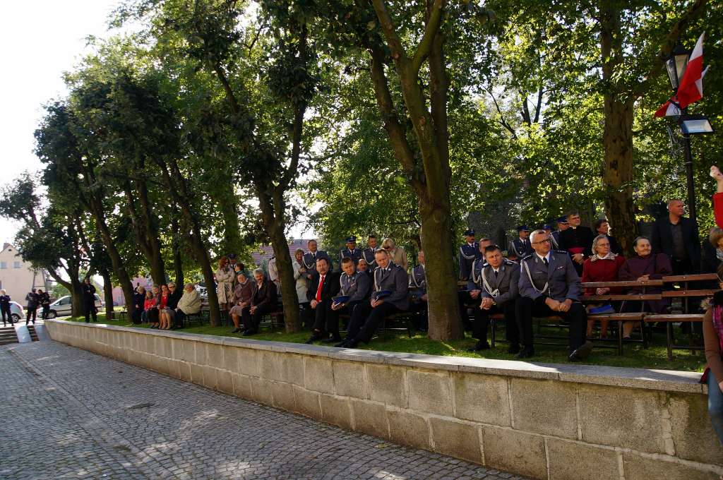 Dolnośląscy policjanci modlili się w Legnickim Polu