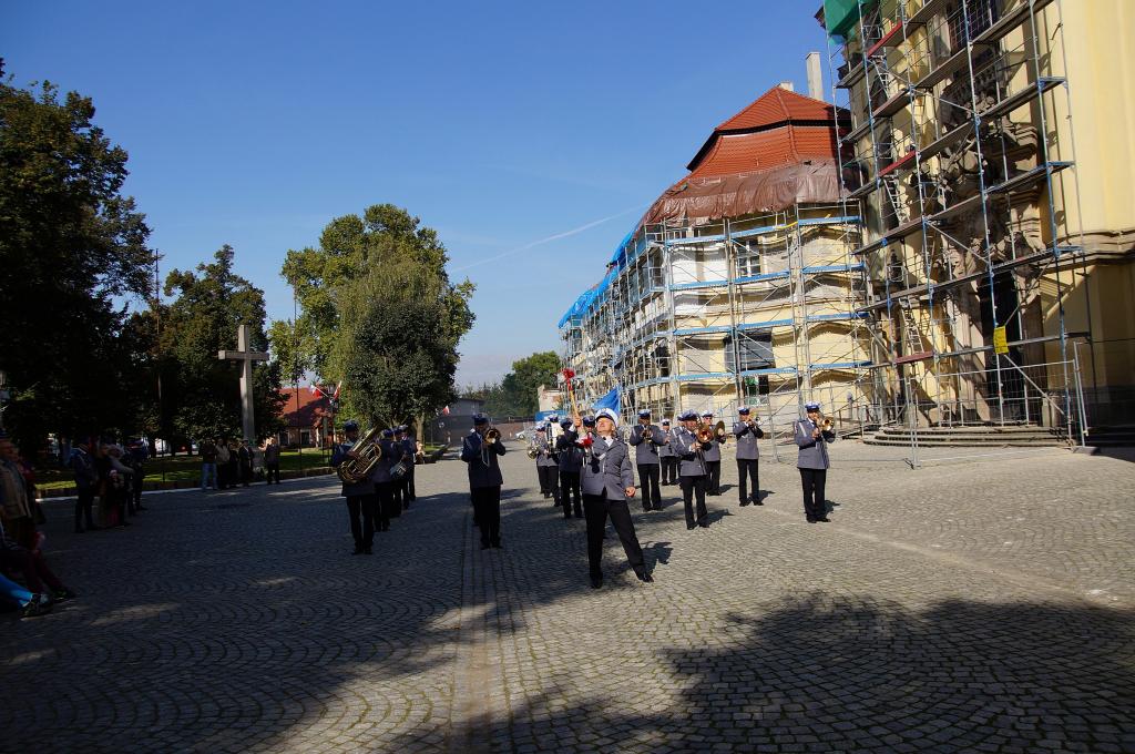 Dolnośląscy policjanci modlili się w Legnickim Polu