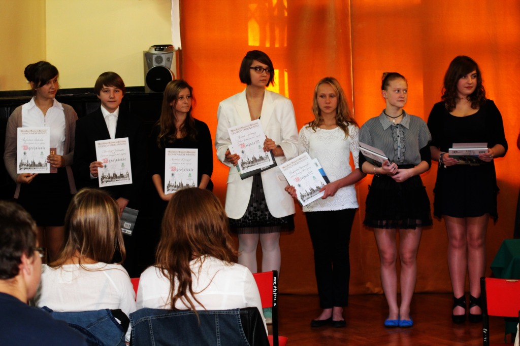 Miejski Konkurs Recytatorski dla Gimnazjalistów