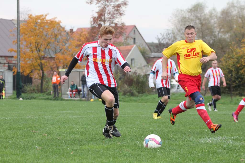 Klasa B: Błękitni - Kaczawa II 1:1