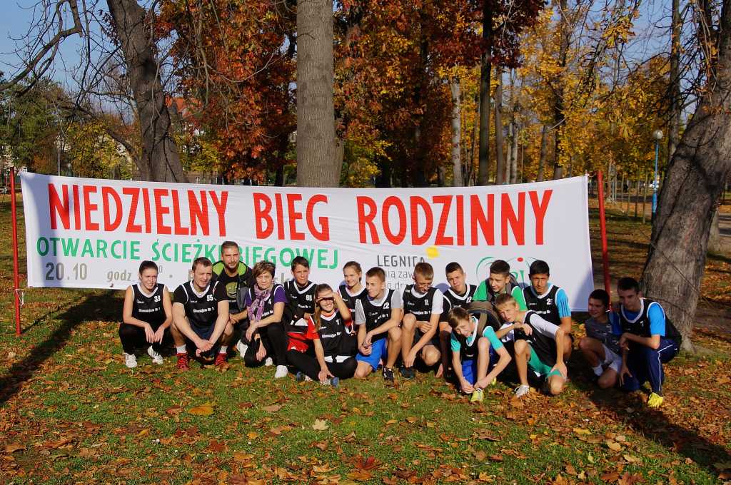 Niedzielny Bieg Rodzinny - Otwarcie Ścieżki Biegowej