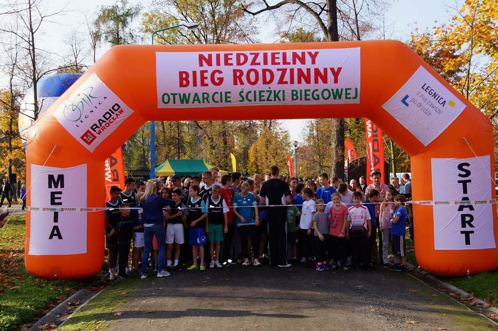 Niedzielny Bieg Rodzinny - Otwarcie Ścieżki Biegowej