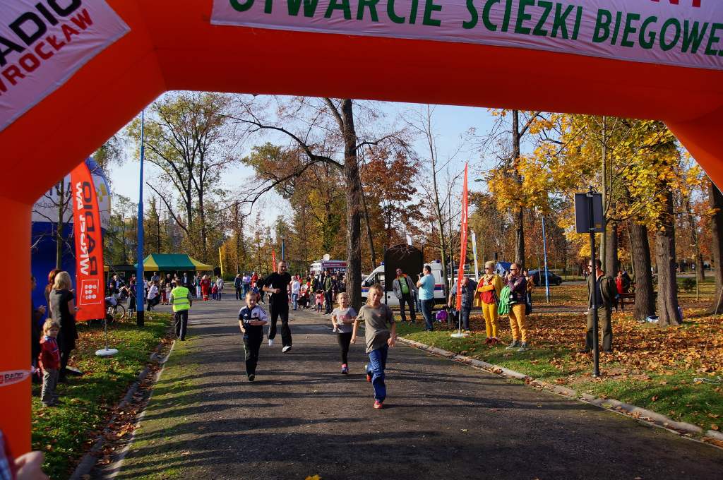 Niedzielny Bieg Rodzinny - Otwarcie Ścieżki Biegowej