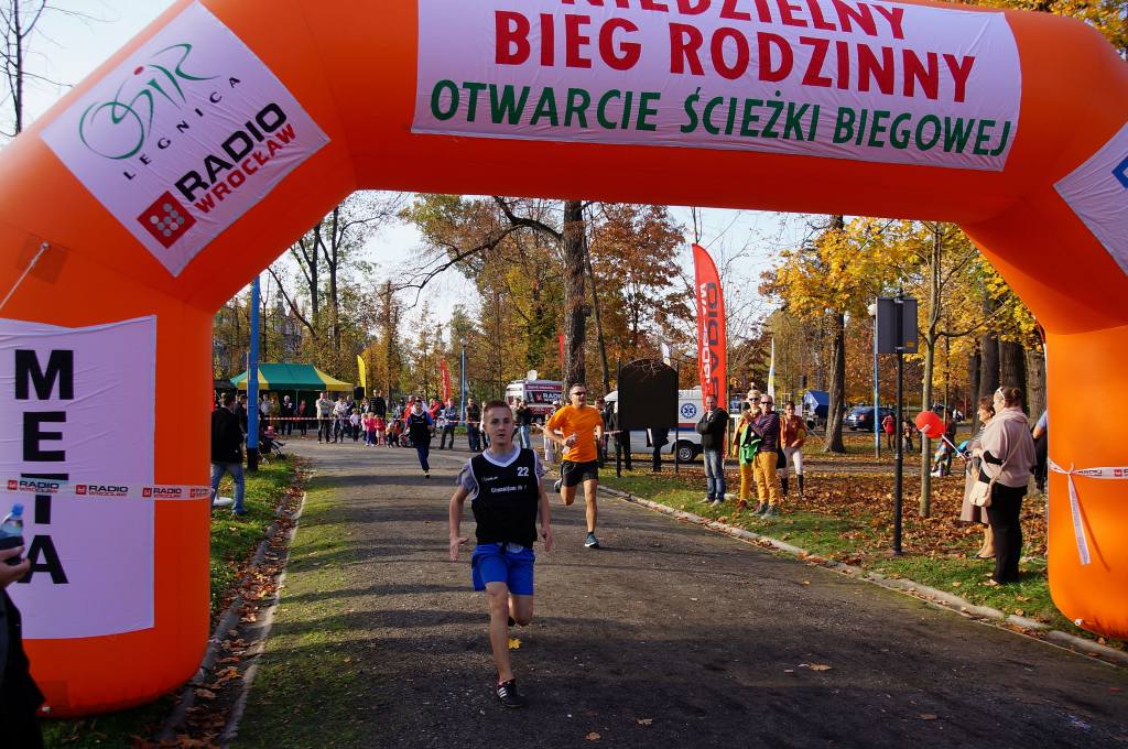Niedzielny Bieg Rodzinny - Otwarcie Ścieżki Biegowej
