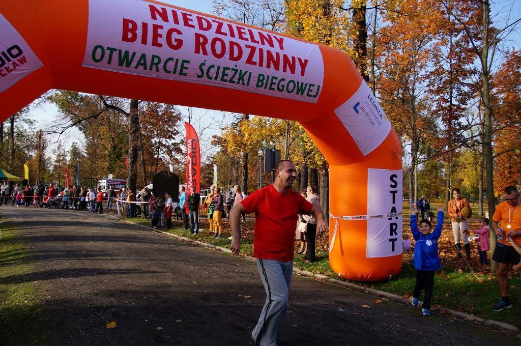 Niedzielny Bieg Rodzinny - Otwarcie Ścieżki Biegowej